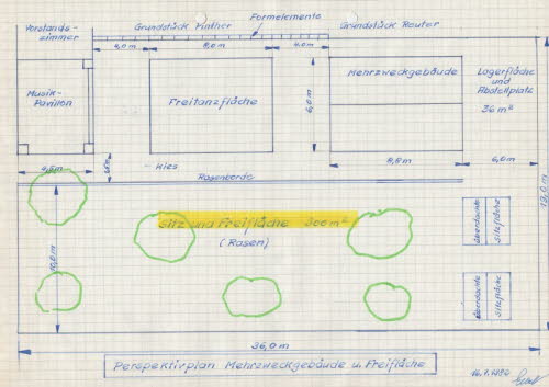 Planung Mehrzweckgebude